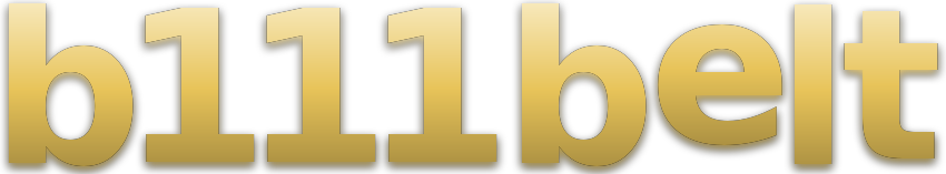b111 belt logo